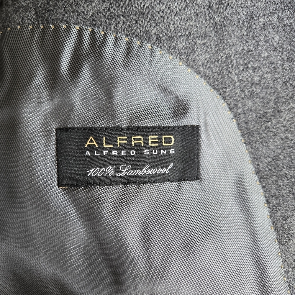 ALFRED SUNG Charcoal Blazer - Picture 7 of 11